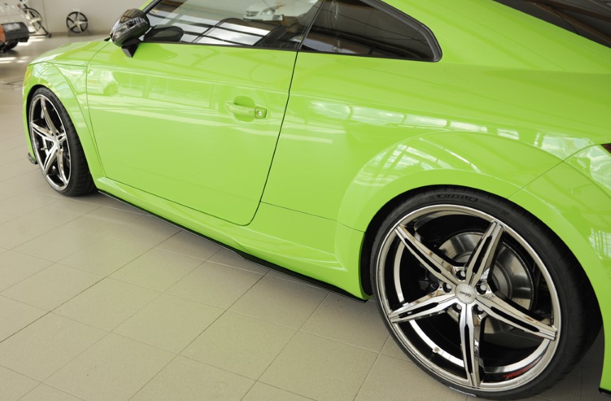 Zijskirts Audi TT S/RS 8J1-FV/8S 16-18 ABS Rieger (Set)