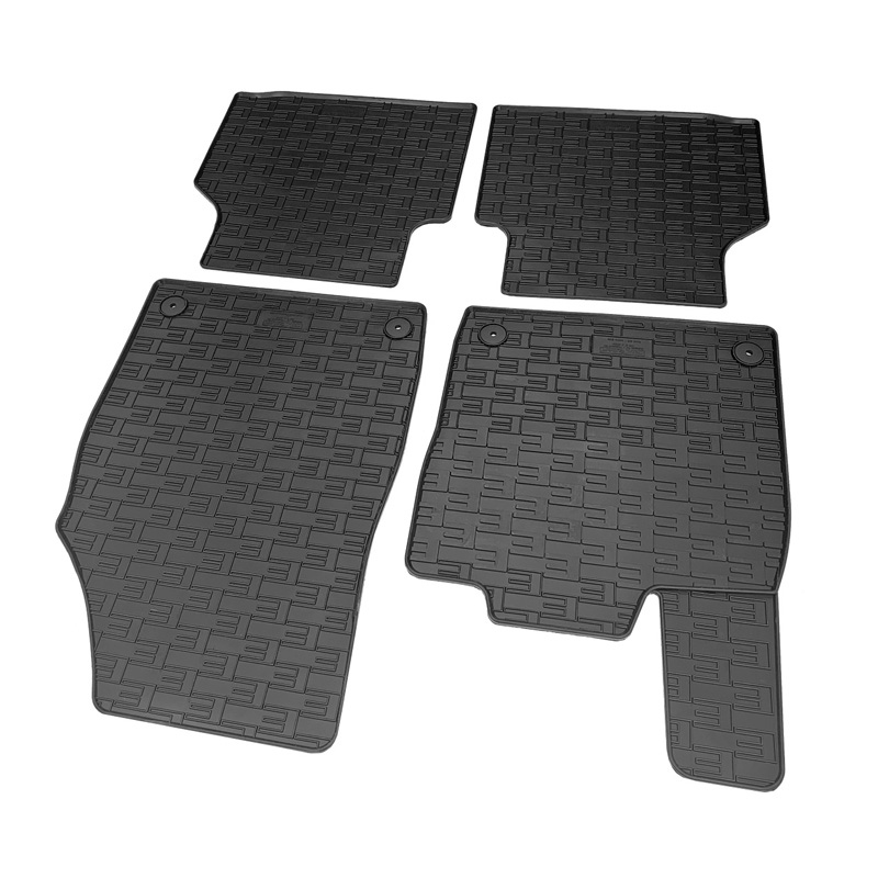 Rubber matten  Volkswagen ID.4 / ID.5 2020- & Skoda Enyaq iV 2020- incl. Coupé & Audi Q4 E-Tron (F4B) 2020- & Cupra Tavascan 2023- (4-delig + montagesysteem)