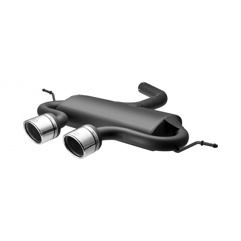 Double sport exhaust  Volkswagen Golf V 'R32-look' 1.4i 55kW/1.4FSi 66kW/1.6i 75kW/1.6FSi 85kW/2.0FSi 110kW/1.9TDI 66/77kW/2.0TDI 100/103kW/2.0SDI 55kW 2003-2008 100mm