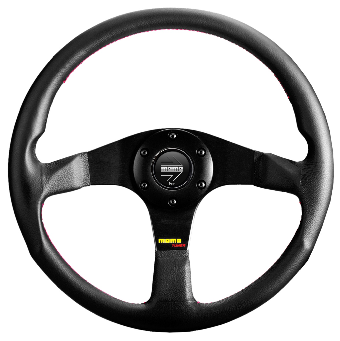 Sportstuur Momo Tuner 350mm zwart