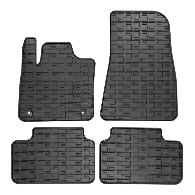 Rubber matten  Volvo C40 Recharge 2021- & XC40 Recharge 2021- (4-delig + montagesysteem)