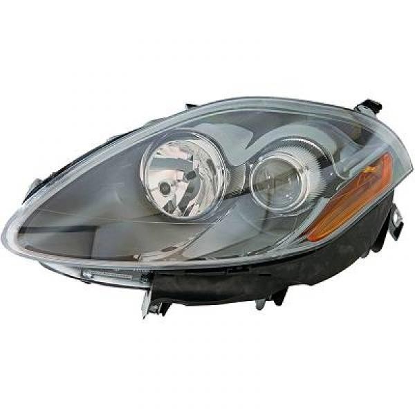 Koplamp links BRAVO, 07-07.09 KNIPPERL ORANGE H1/H1 met MOTOR VO