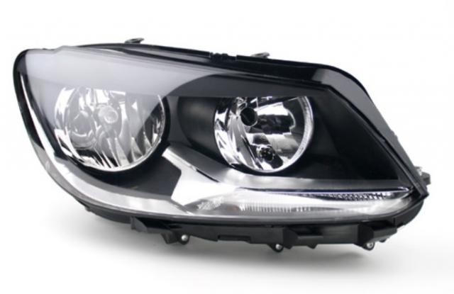 koplamp, H7+H15, elektr verstelb, incl stelmotortje, rechts VW C