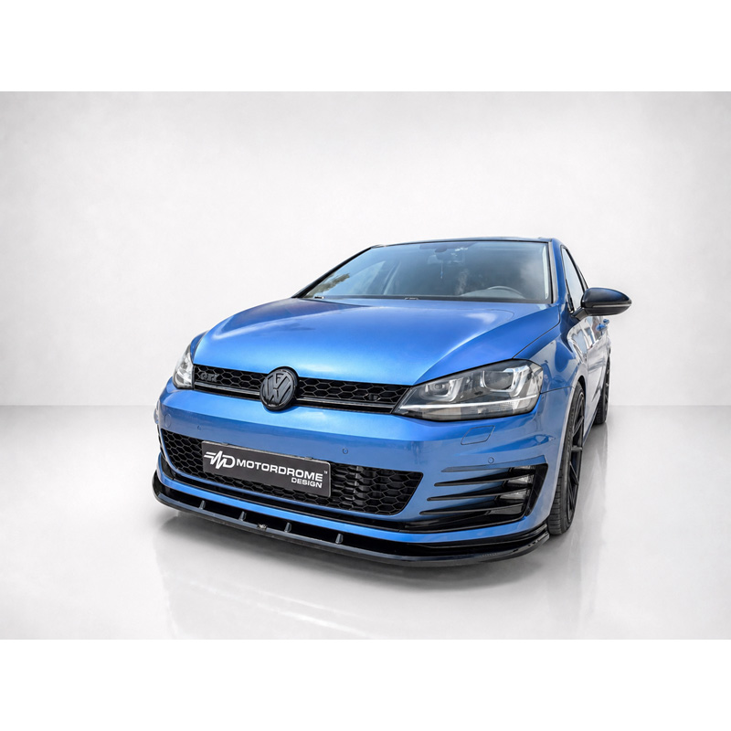 Motordrome Front Spoiler  Volkswagen Golf 7 GTI & GTD 2012-2017 (ABS)