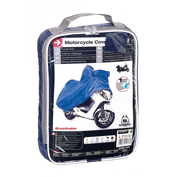 Cover Plus Motorhoes Buiten type Ecolit Maat S 183x89x119cm