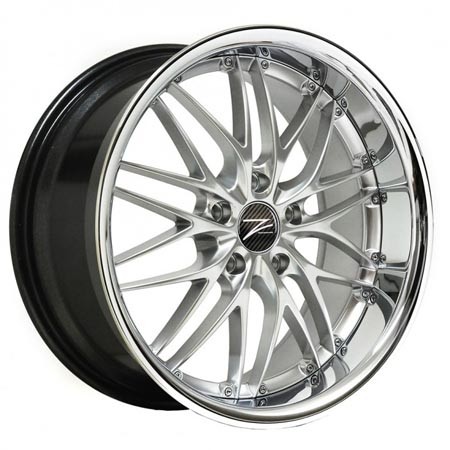 Z-Performance Two Hyper Silver Inox 9x19 5x120 ET38 Velgen