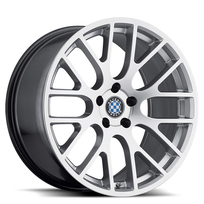 Velgen Beyern Spartan 20x10 5x120 ET35 Hyper Zilver
