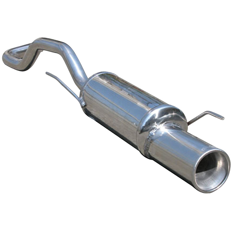 100% Inox Sport Exhaust  Volkswagen Polo 6N2 1.6 16v + GTi 1999-2002 102mm
