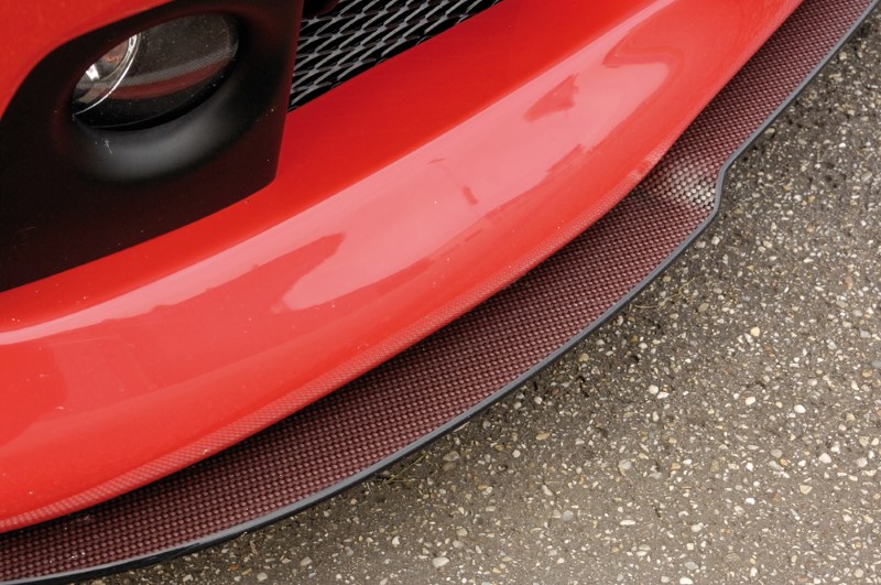 Spoilerzwaard Carbon voor Voorbumper Audi A6 4b vanaf model 02 R