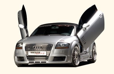 Frontbumper Audi TT Rieger R-Frame with air-intakes