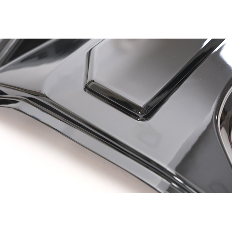 Achterklepcover  Ford Ranger T9 2022- - Glanzend zwart