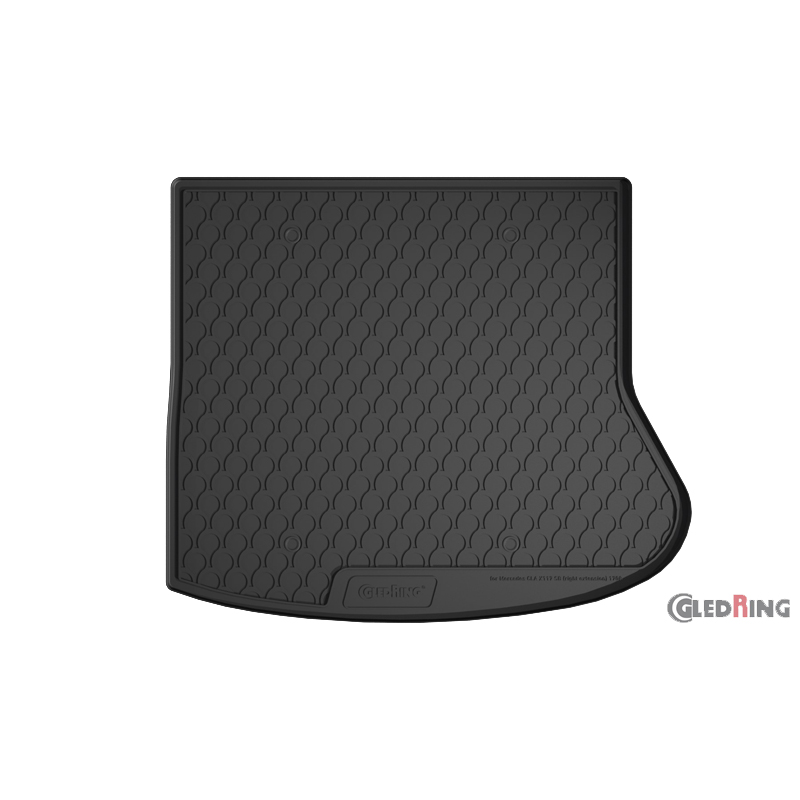 Rubbasol (Rubber) Trunk mat  Mercedes CLA Shooting Brake 2015-