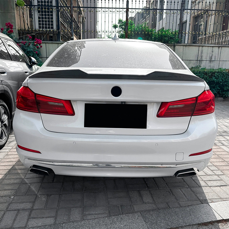 Achterspoiler  BMW 5-Serie G30 Sedan 2016-2023 (ABS Glanzend zwart)