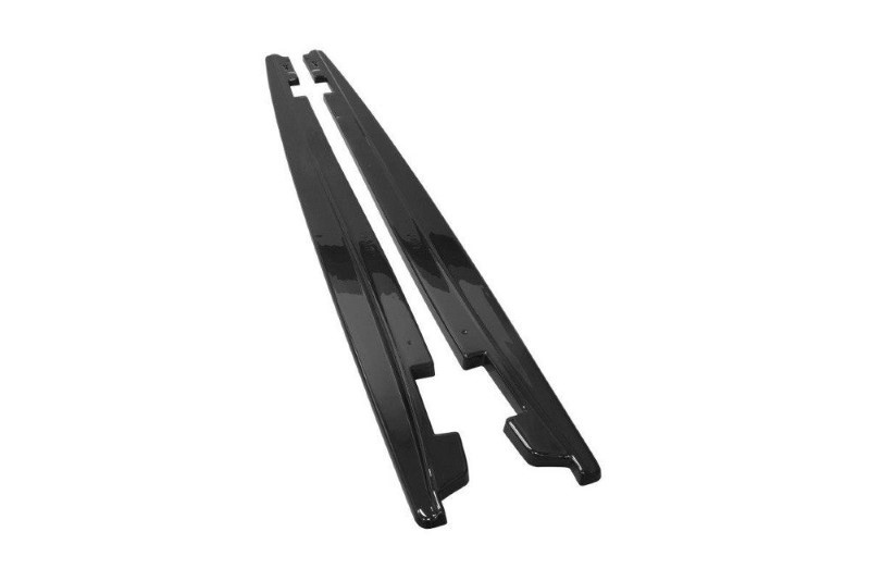 Zijskirts Diffusers BMW M6 E63 Glanzend Zwart
