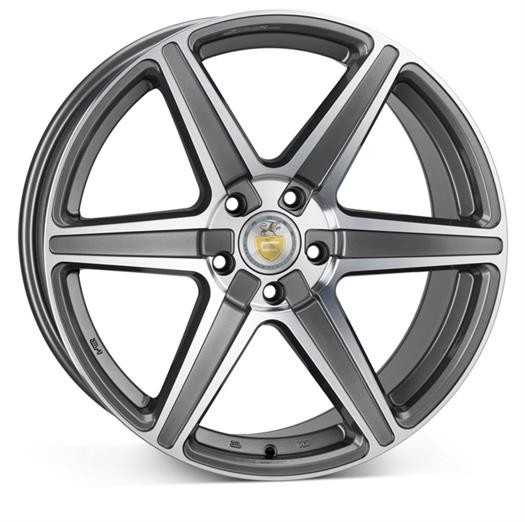Cades THOR AUDI  GUNMETAL POLISH 9.5x20 5x112 ET25