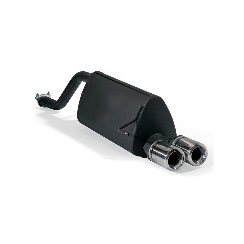 Sport exhaust  Opel Corsa D HB 1.0i 44kW/1.2i 59kW/1.4i 66kW 2006- 2x 80mm (excl. OPC/OPC-Line)