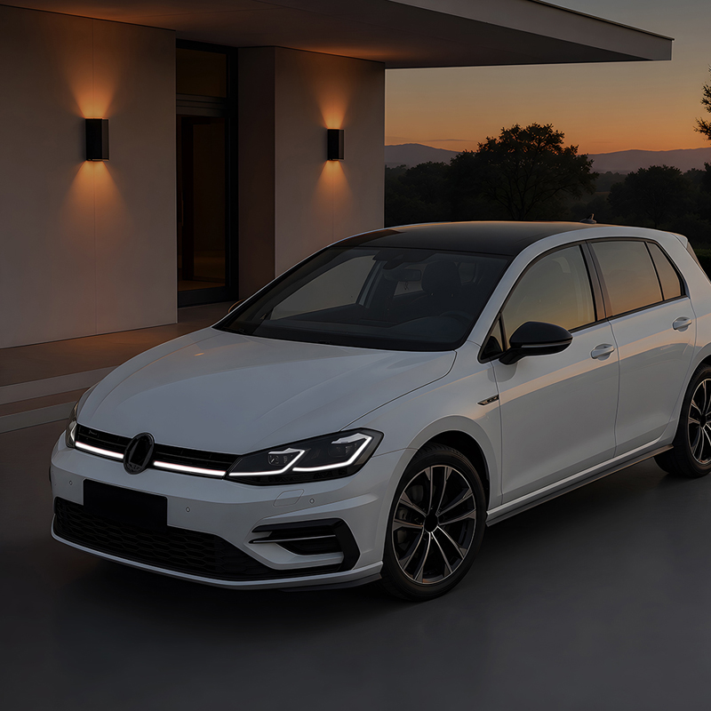 R-Look Grill met LED-Strip  Volkswagen Golf VII (7.5) HB/Variant Facelift 2017-2020