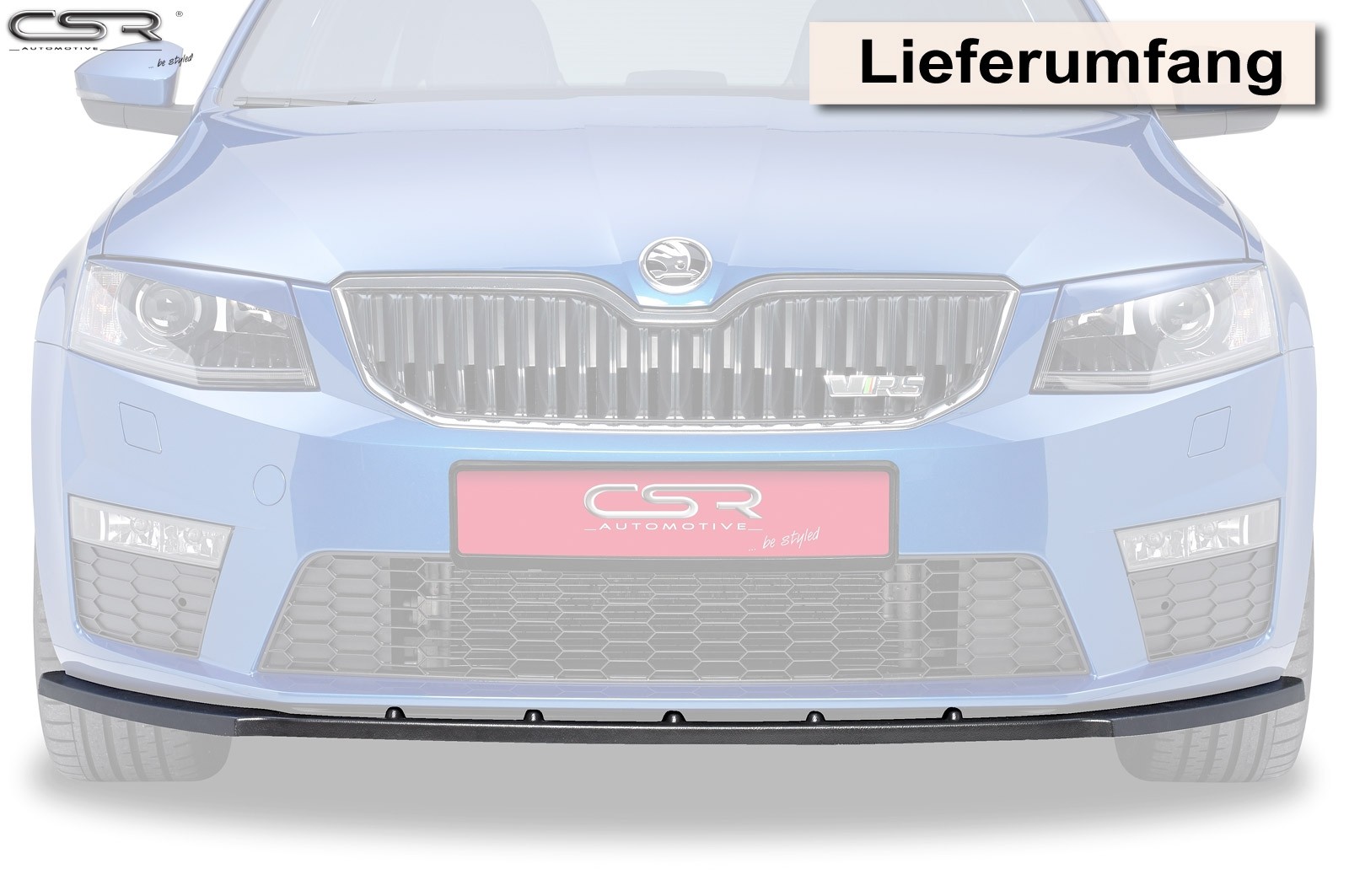 Voorspoiler Skoda Octavia RS 5E CSL097-C