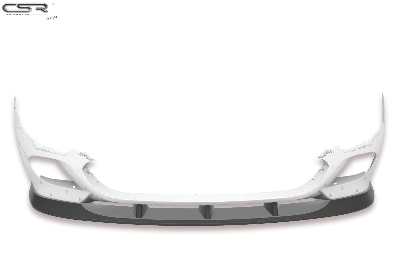 Voorspoiler BMW 5-Serie E60/E61 Glans Zwart