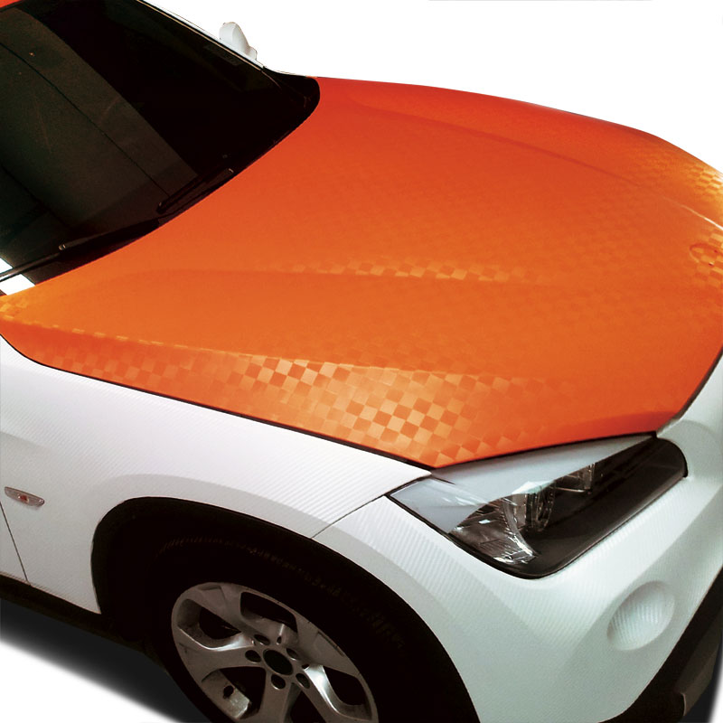 D-I-Y Decor Vinyl foil orange 50x100cm,  interior & exterior parts