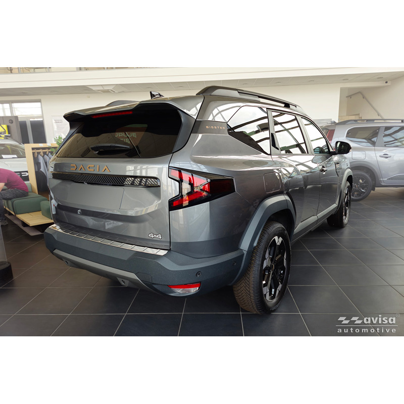 Avisa Stainless Steel Rear bumper protector  Dacia Bigster 2024- 'Ribs'