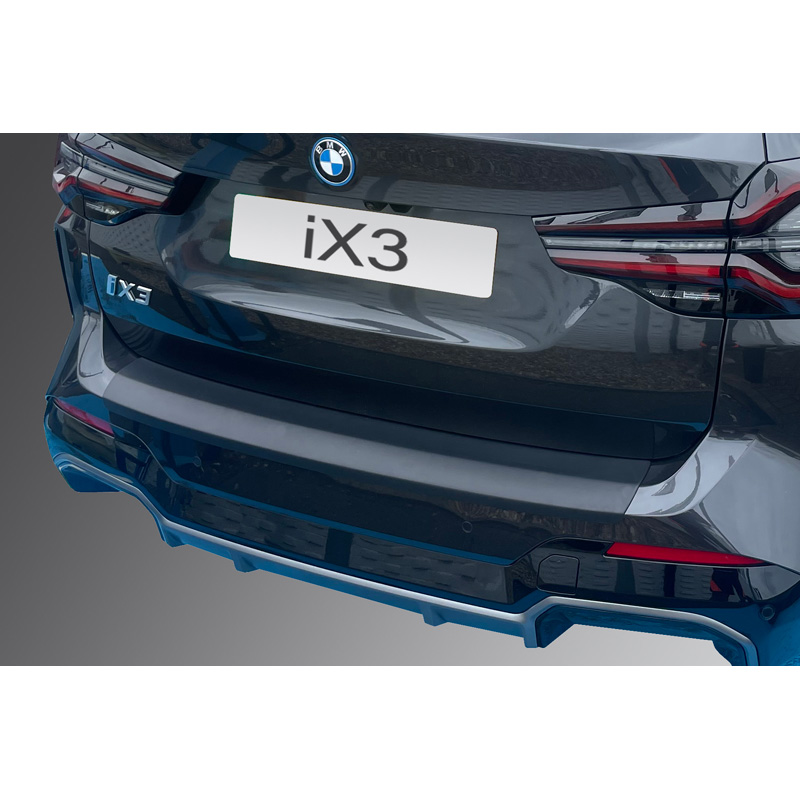 ABS Rear bumper protector  BMW iX3 (G08) 'M-Sport & 'M' 2022- Black