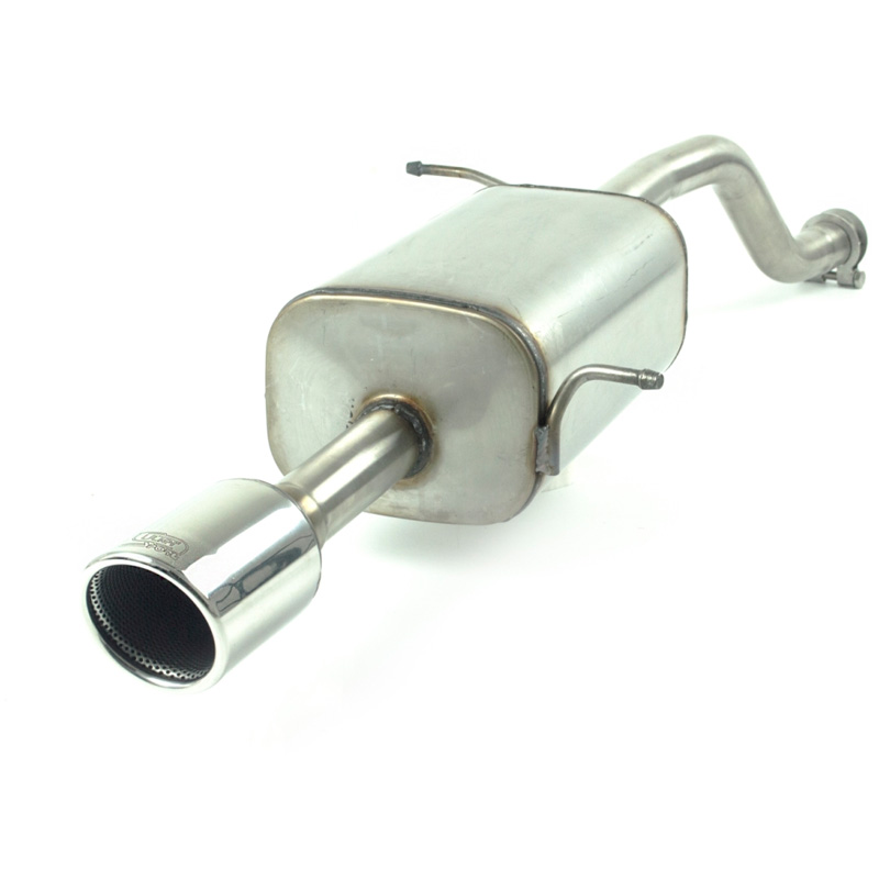 Stainless steel Sport exhaust  Ford Fiësta VIII 1.0 Ecoboost 74kW ST-Line 2017- 90mm