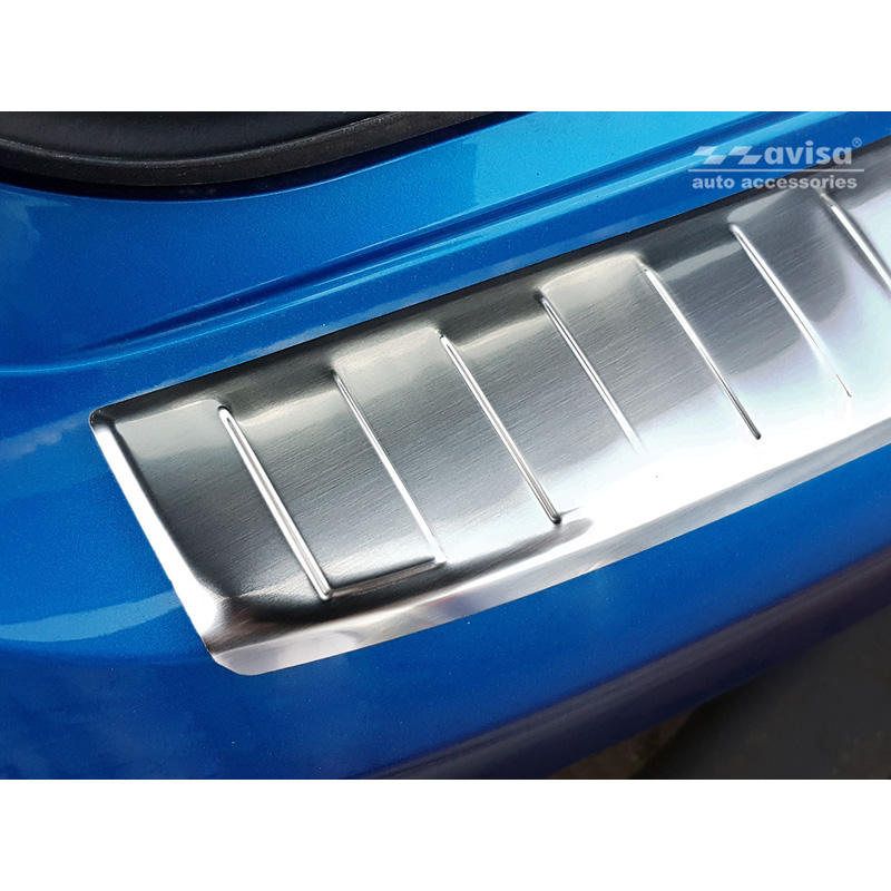RVS Achterbumperprotector  Ford Focus IV HB 5-deurs (incl. ST-Line) 2018-2021 & Facelift 2021- 'Ribs'