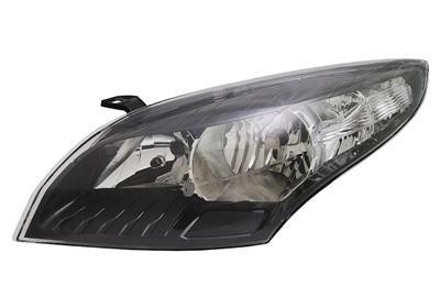 koplamp, H7+H7, elektr verstelb, incl stelmotortje, zwart, links