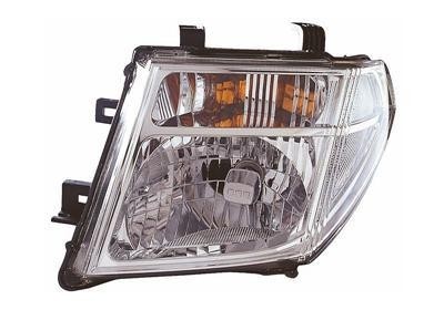 koplamp, H4, elektr verstelb, links,-01/2010 Nissan Navara D40M,