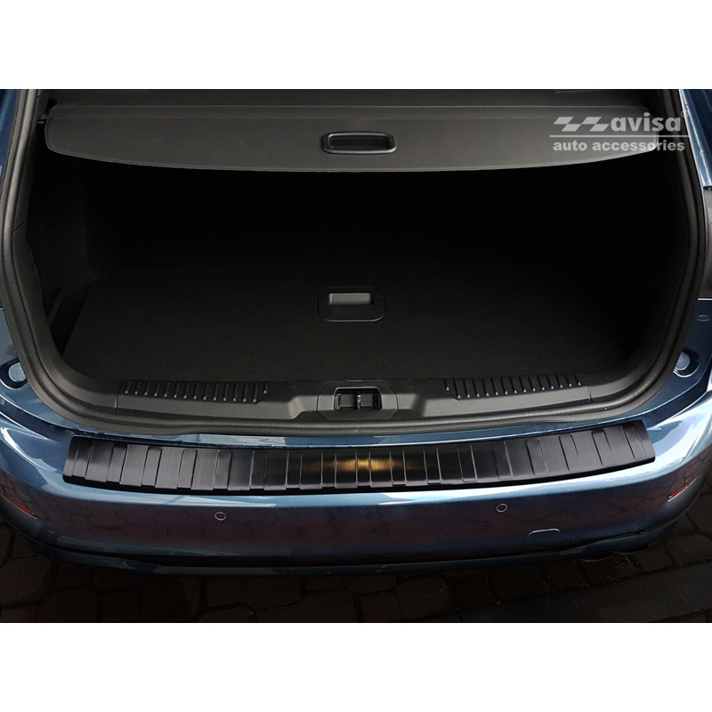Zwart RVS Achterbumperprotector  Ford Focus IV Kombi 2018- 'Ribs'