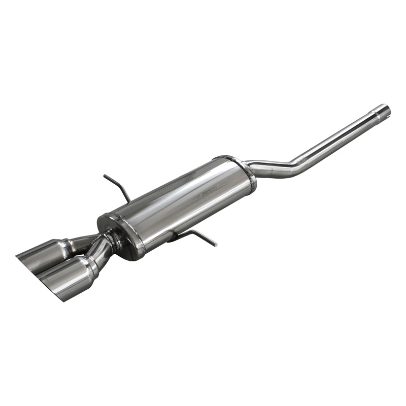 100% Inox Sport Exhaust  Mini R56 1.6 JCW (211HP) 2009-2012 2x80mm Racing