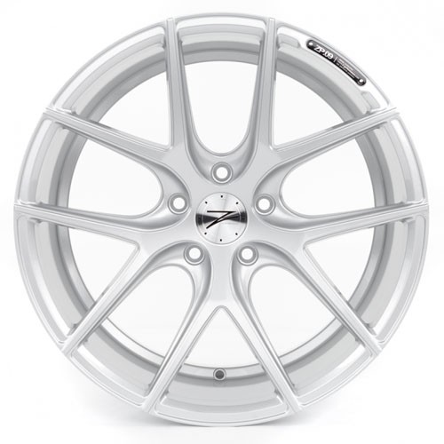 Z-Performance ZP.09 Nine Deep Concave 5x120 8x19 ET40 Zilver Vel