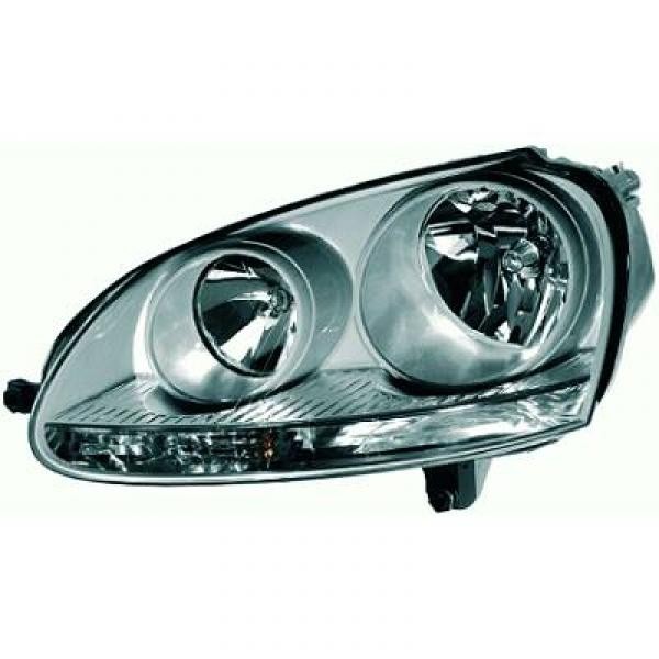 Koplamp links VW GOLF V 05.04->> H7+H7