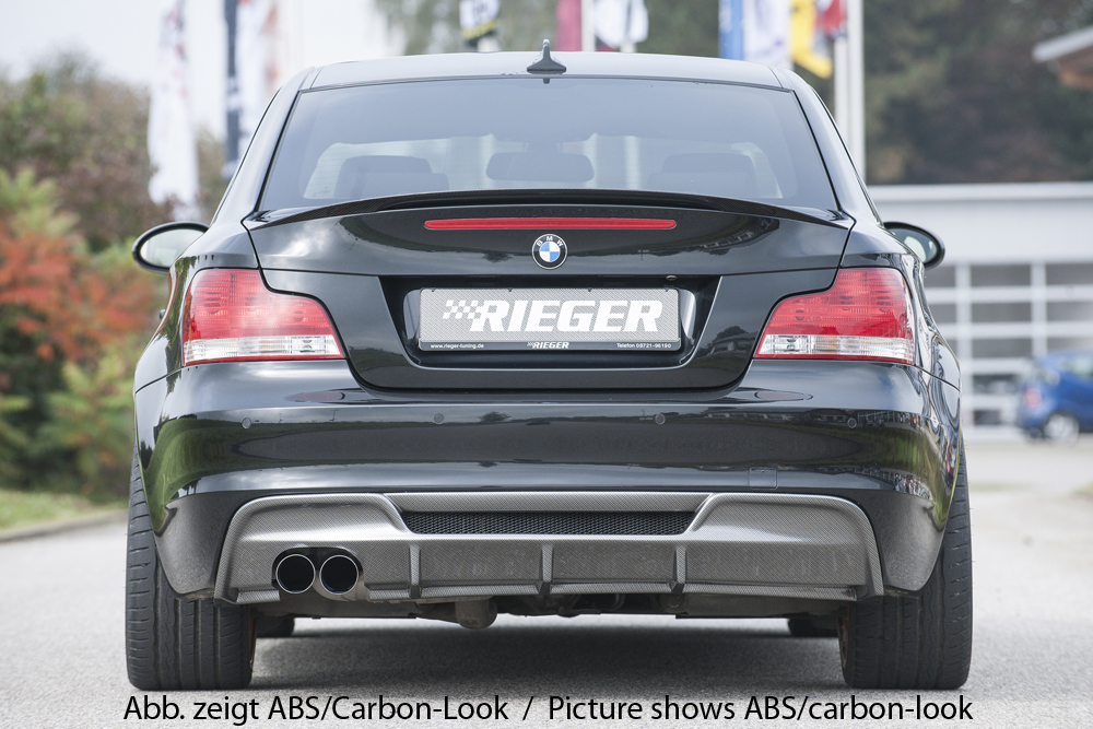 Rieger Rear skirt BMW 1 serie