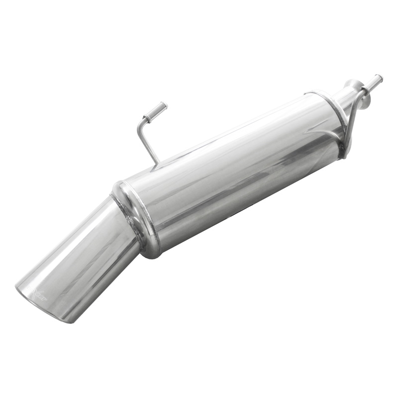 100% Inox Sport Exhaust  Peugeot 206 2.0 HDi 2000- 120x80mm
