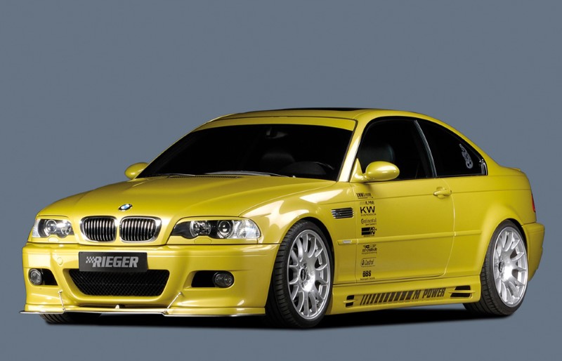 Frontbumper M3 look BMW E46 coupe/cabrio Rieger
