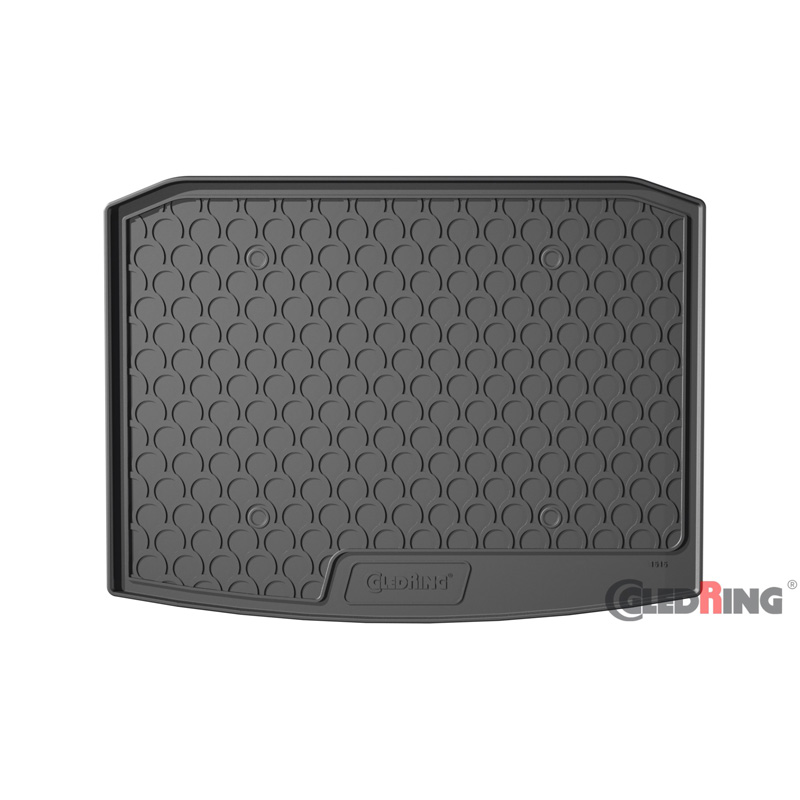 Rubbasol (Rubber) Trunk mat  Skoda Karoq 2WD 7/2017- (Lower bottom)