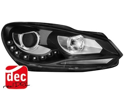 Headlights VW Golf VI Devil Eyes Dlite