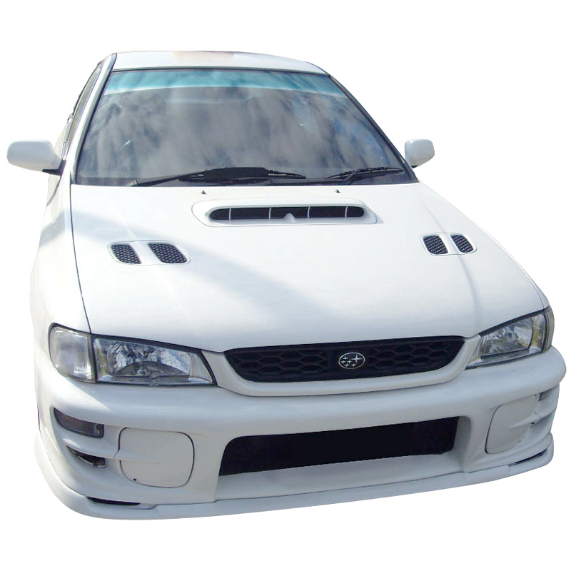 Front spoiler  Subaru Impreza STi 1998-2001 (PU)