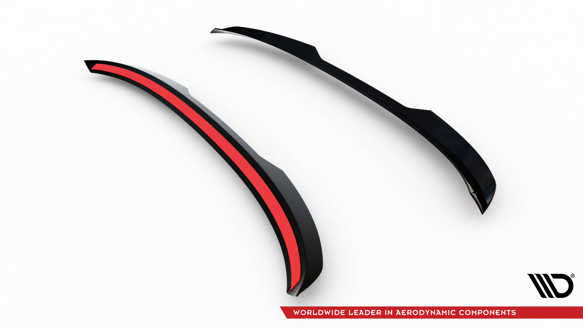 Spoiler Cap Volkswagen Passat B9 Maxton Glanzend zwart