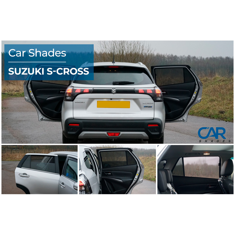 Set Car Shades (rear side doors)  Suzuki S-Cross 5 doors 2022- (2-pieces)