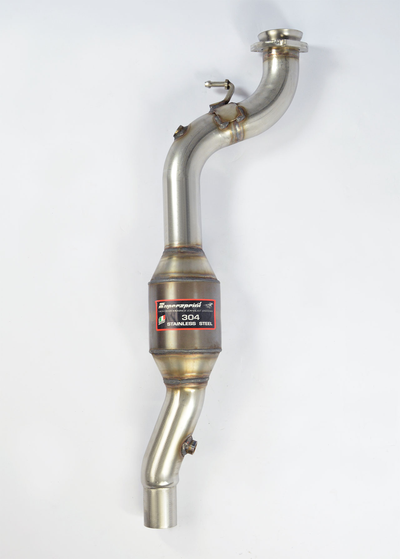 AUDI A6 C7 4G (Sedan + Avant) QUATTRO 3.0 TFSI V6 (300 Hp) 2011 -> 2012 Front pipe with Metallic cat