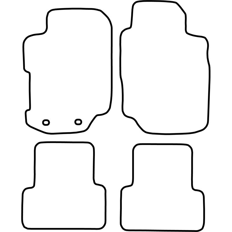 Automatten  Ford Escort 1997-2000