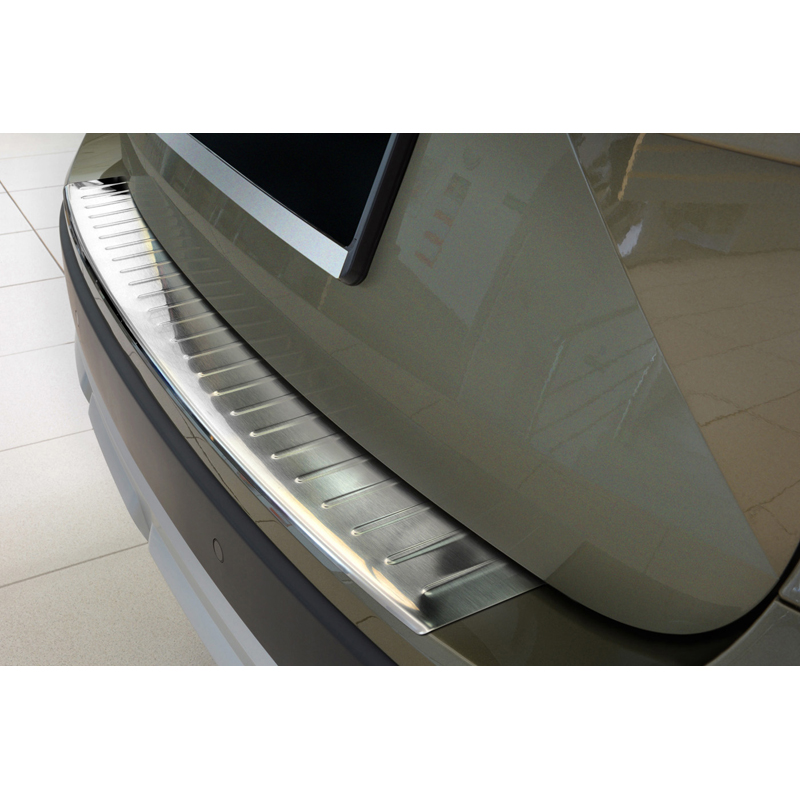 Stainless Steel Rear bumper protector  Skoda Yeti 2013-2017  'Ribs'