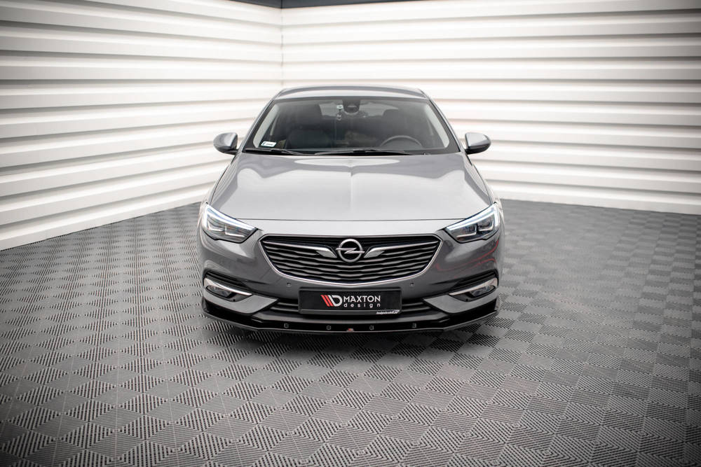 Voorspoiler V.1 Opel Insignia B Maxton Glans Zwart