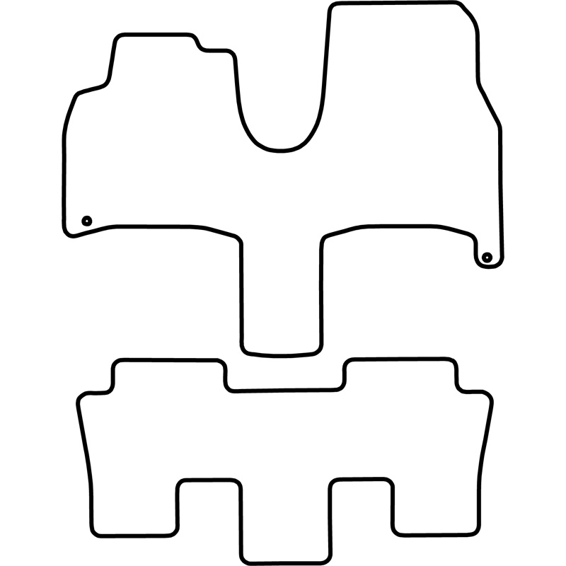 Automatten  Lancia Phedra 2002-2011