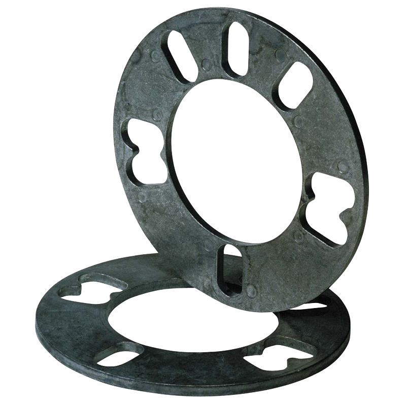 Universal 4/5-hole wheel spacers 5mm (10mm/axle) - set of 2 pieces P.C.D. 95-120mm