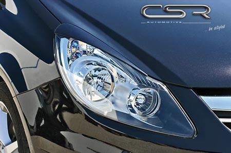 Koplampspoilers Opel Corsa D