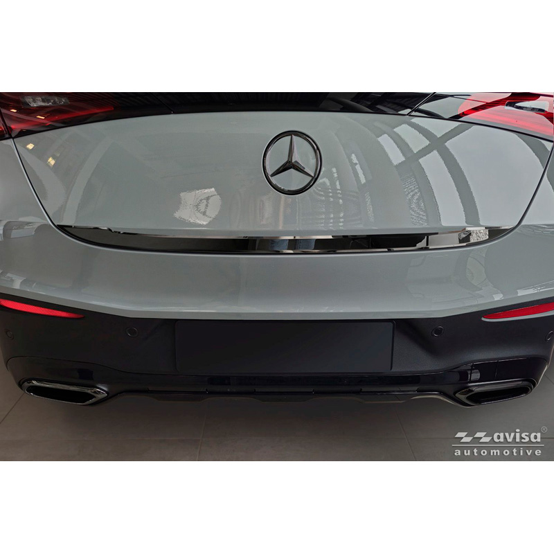 Avisa Black Chrome Stainless Steel Tailgate Trim  Mercedes-Benz GLC II (C254) Coupe 2023-